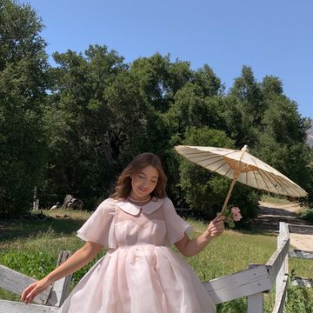 Selkie Lala Land Puff Dress. Small - Picture 6 of 9